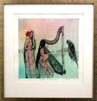 Katarína Vavrová - Koncert pre drozda - grafika